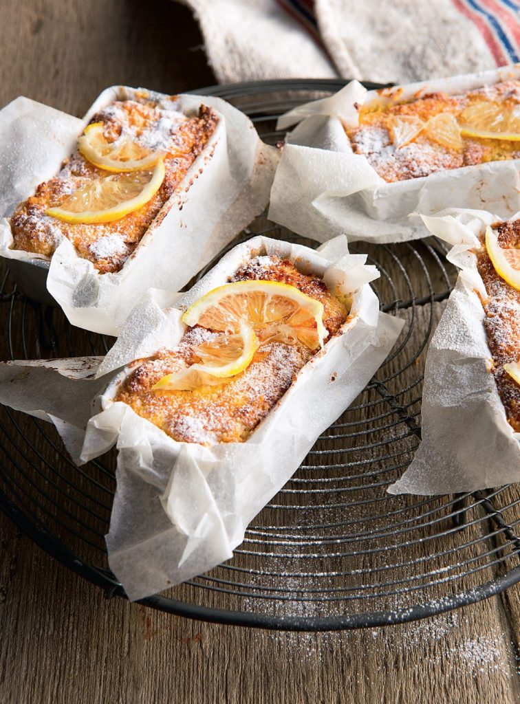 Ricotta, Lemon, Polenta Teacakes