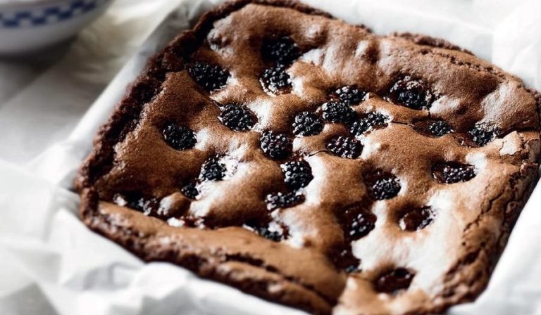Joe's Blackberry Brownies