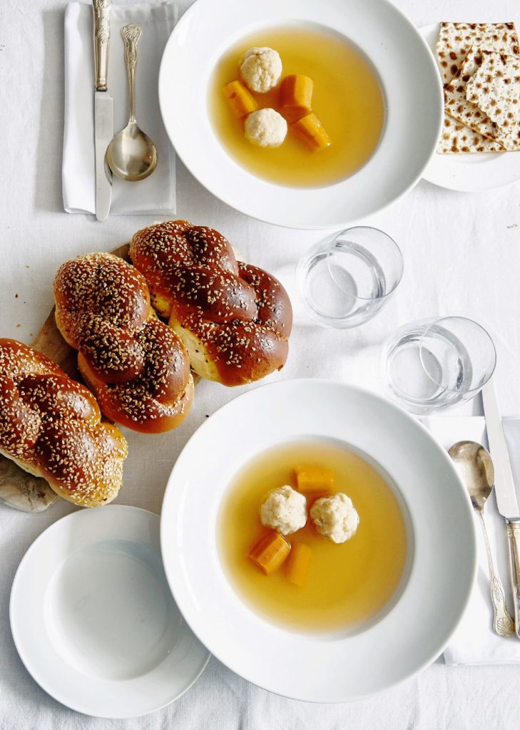 Jessie and Lennie Ware’s Chicken Soup with Matzo Balls