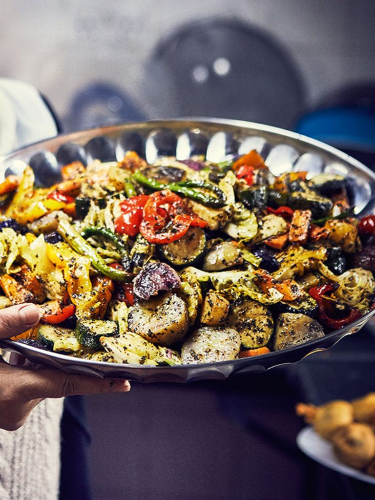 Ahlam Saeid’s Rainbow Roasted Vegetables