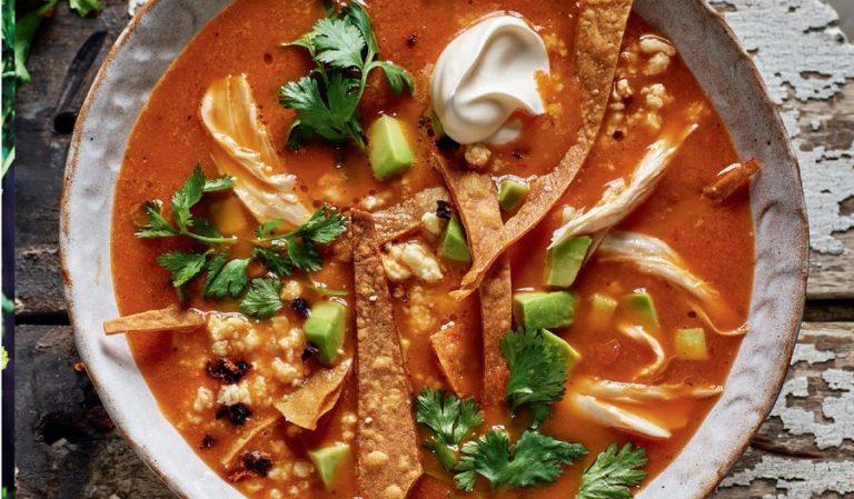 Rick Stein's Tortilla Soup with Chipotle Chilli