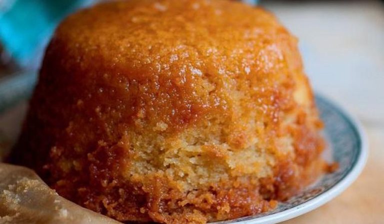 Delicious Treacle Pudding from Angela Hartnett's cookbook A Taste of Home