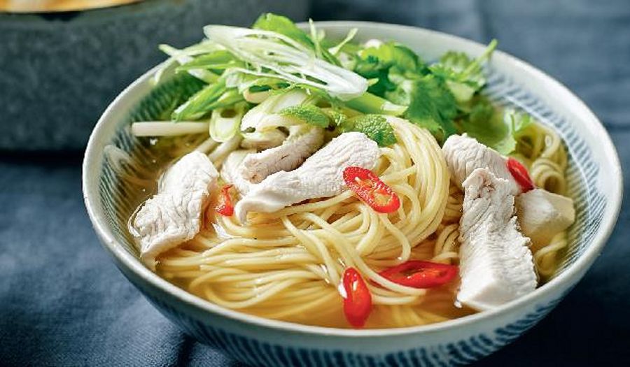 Fragrant Turkey Noodle Broth from Dean Edwards' Feelgood Family Food