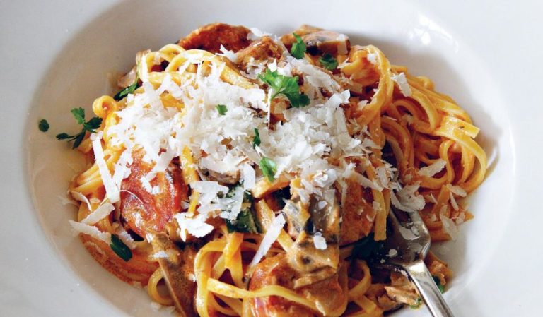 Pasta with Mushrooms