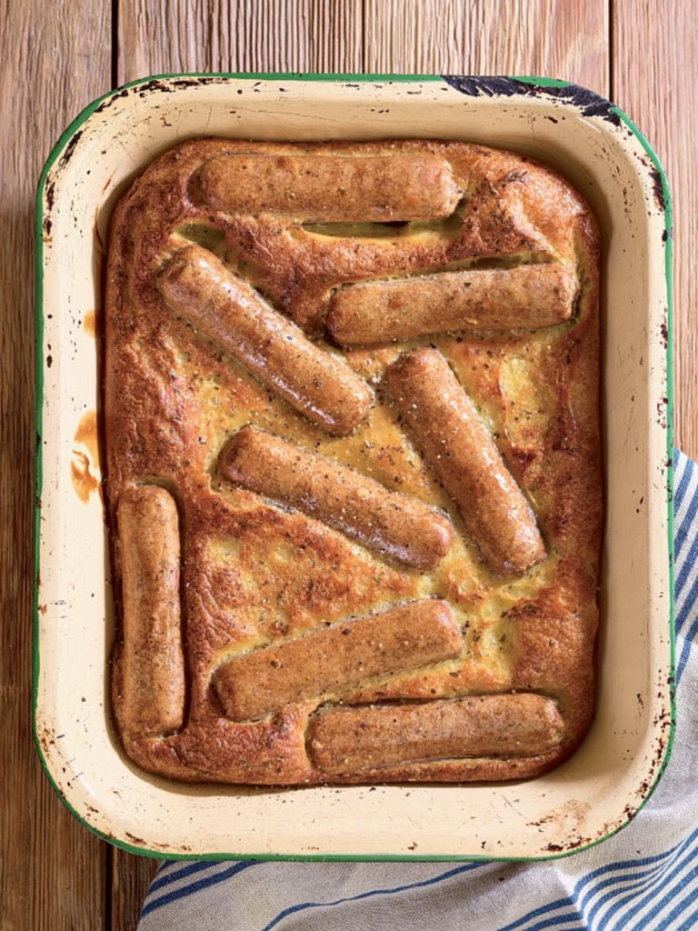 Vegetarian Toad in the Hole