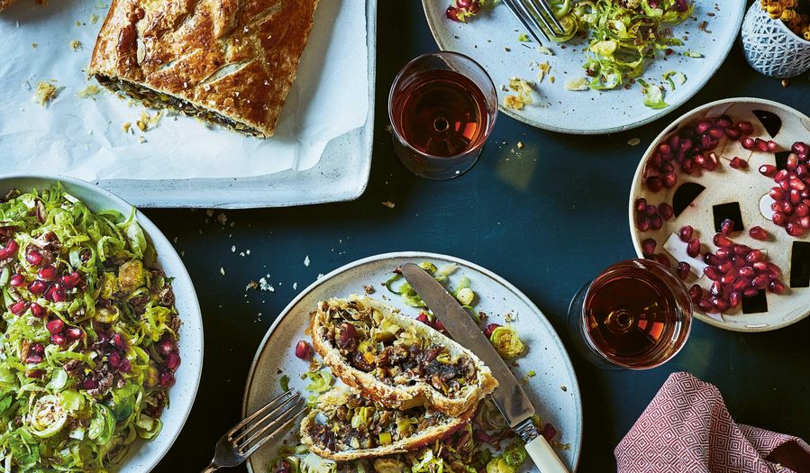 Christmas Nut Wellington | Vegetarian Nut Roast Recipe