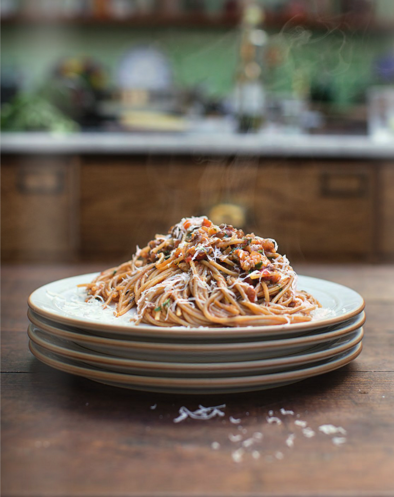Veggie Bolognese Loadsa Veg, Lentils & Parmesan