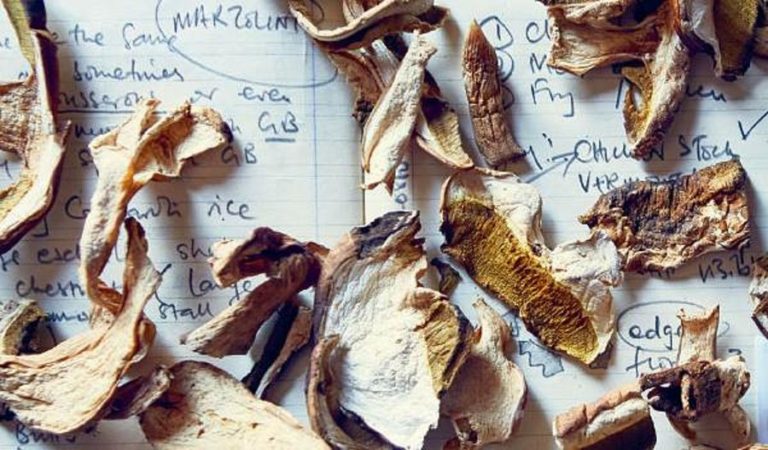 Chestnut and Wild Mushroom Risotto recipe | Russell Norman