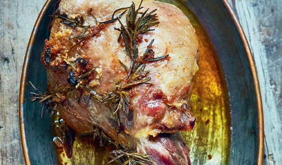 Russell Norman's Roast Lamb with Anchovy and Rosemary