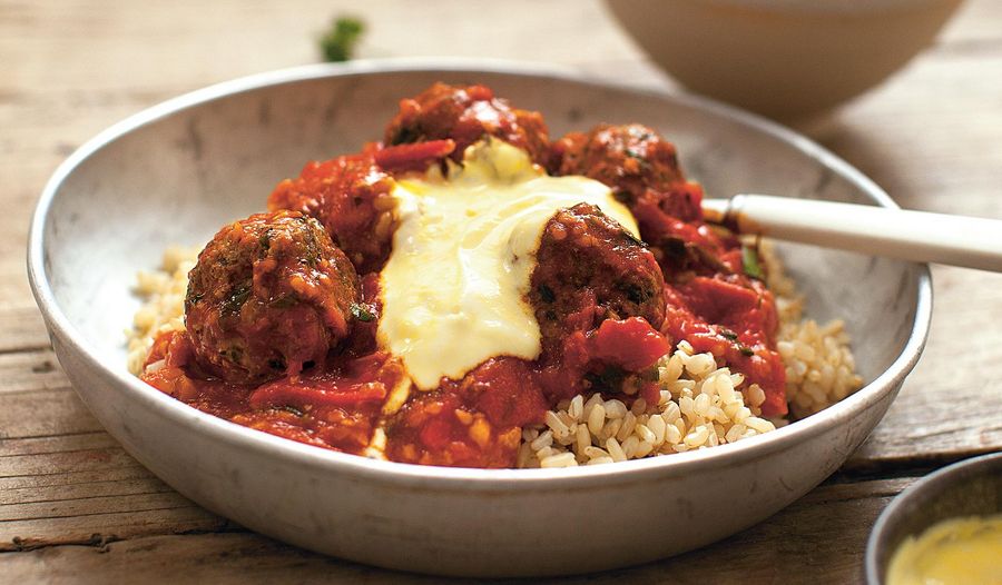 Warm Buddha Bowl from The Good Life Eatery Cookbook.