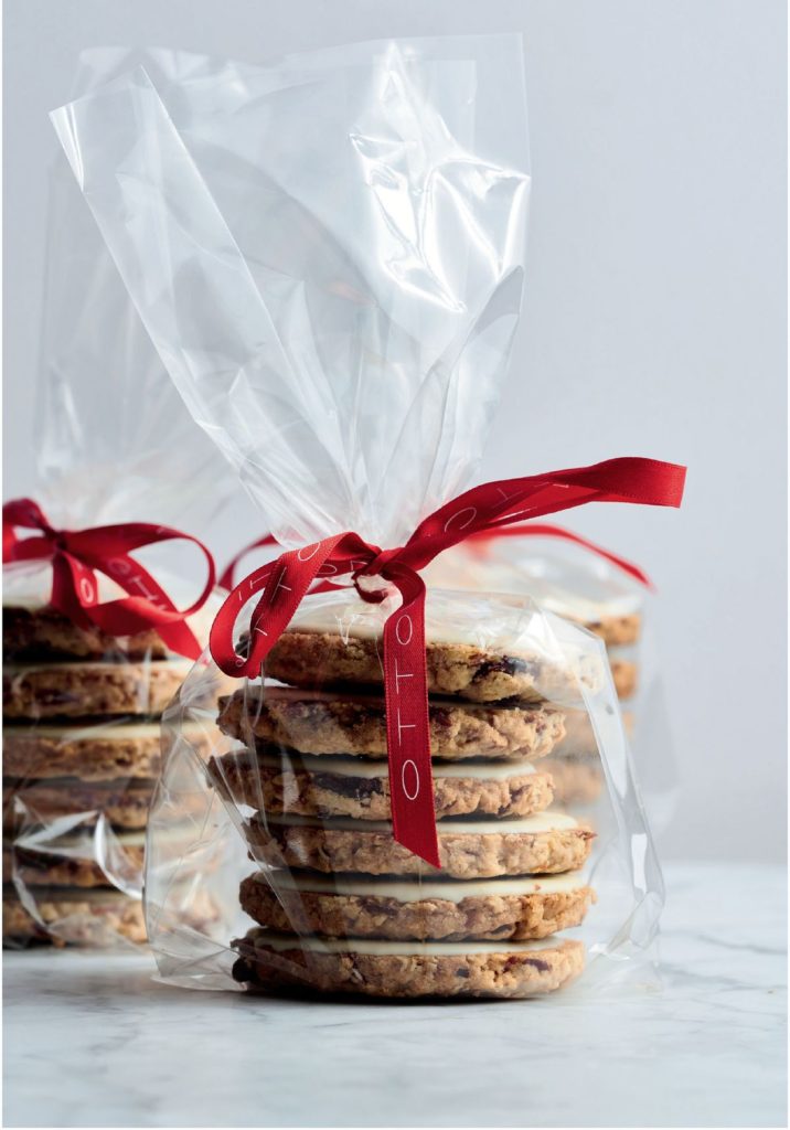 Cranberry, Oat and White Chocolate Biscuits