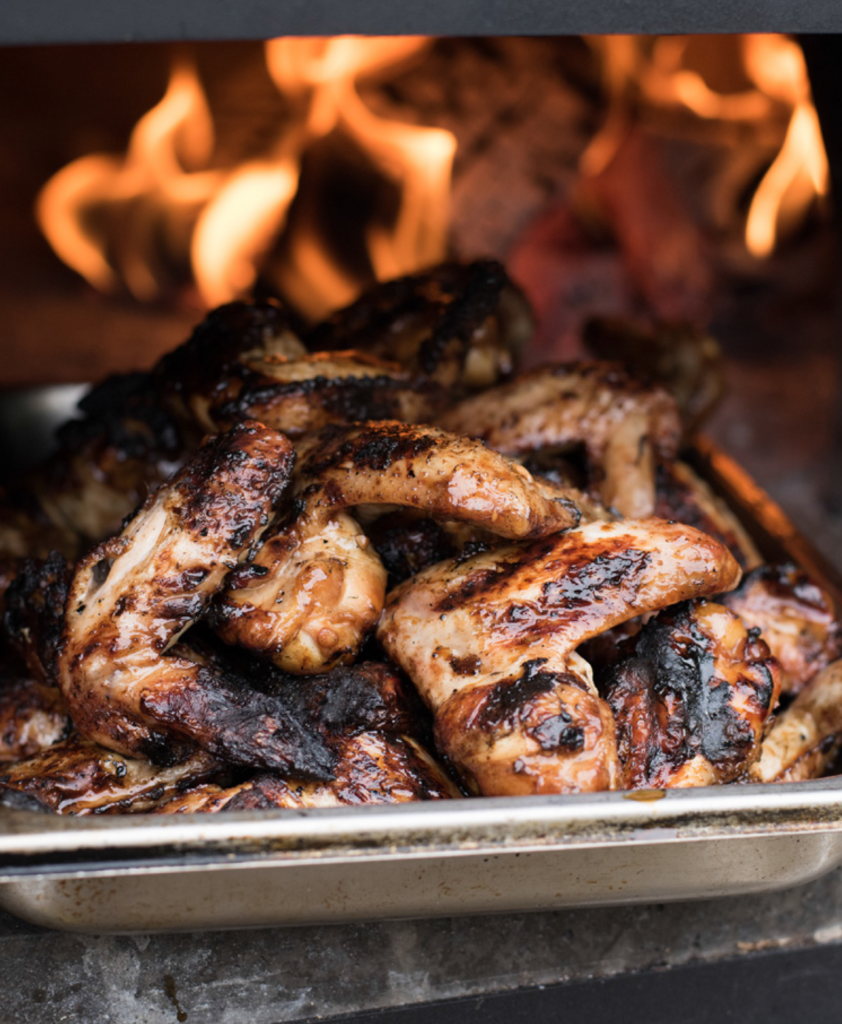 Barbecued Chicken Wings