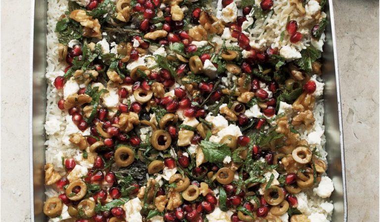 Yotam Ottolenghi Baked Mint Rice Recipe | SIMPLE Saturday Kitchen