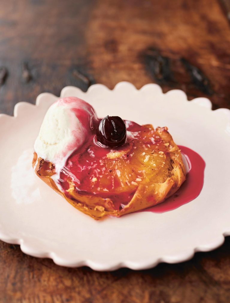 Jamie Oliver Caramelized Pineapple Tartlets
