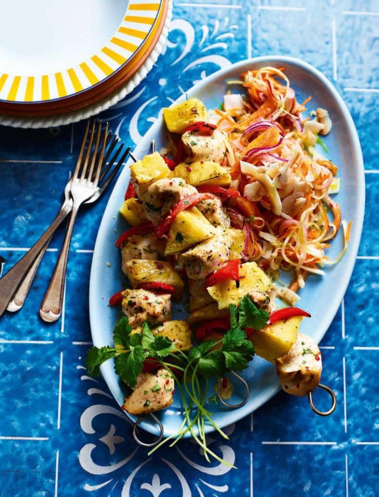 Ainsley Harriot Chargrilled Chicken Skewers with Pineapple | Summer Barbecue