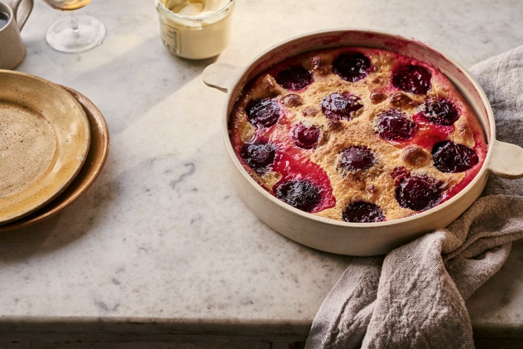 Claudia Roden Plum Clafoutis