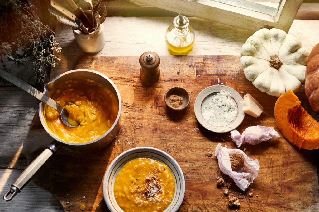 Pumpkin Orzo Claudia Roden