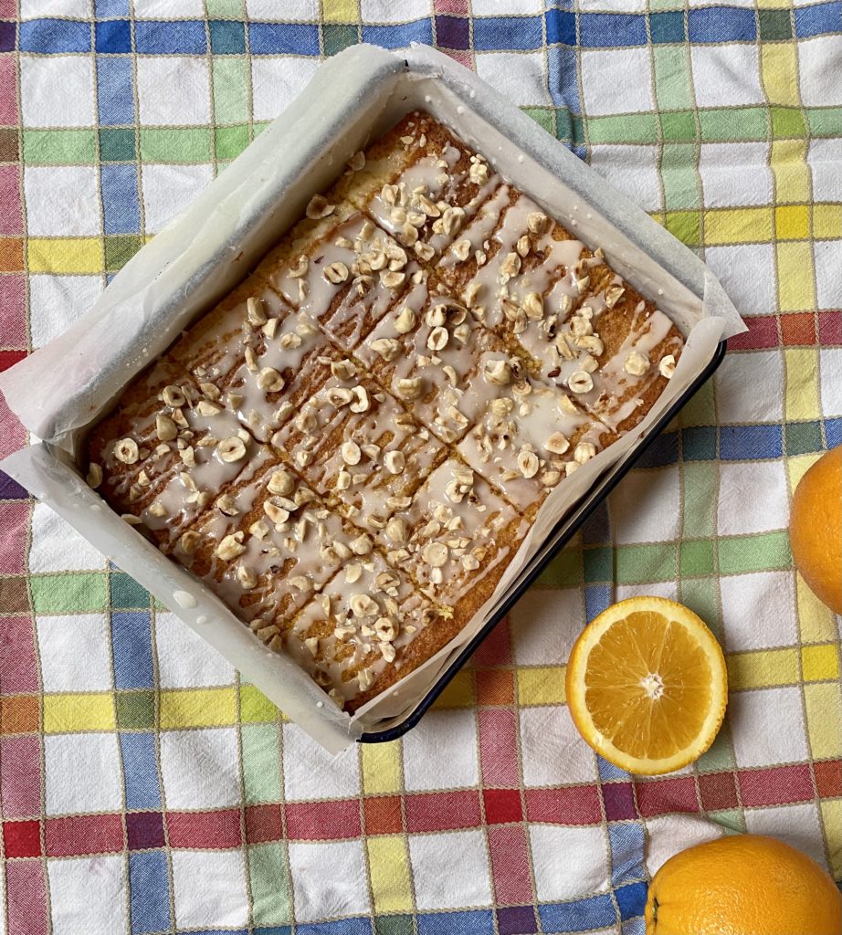 Orange & Hazelnut Cake | Easy Baking