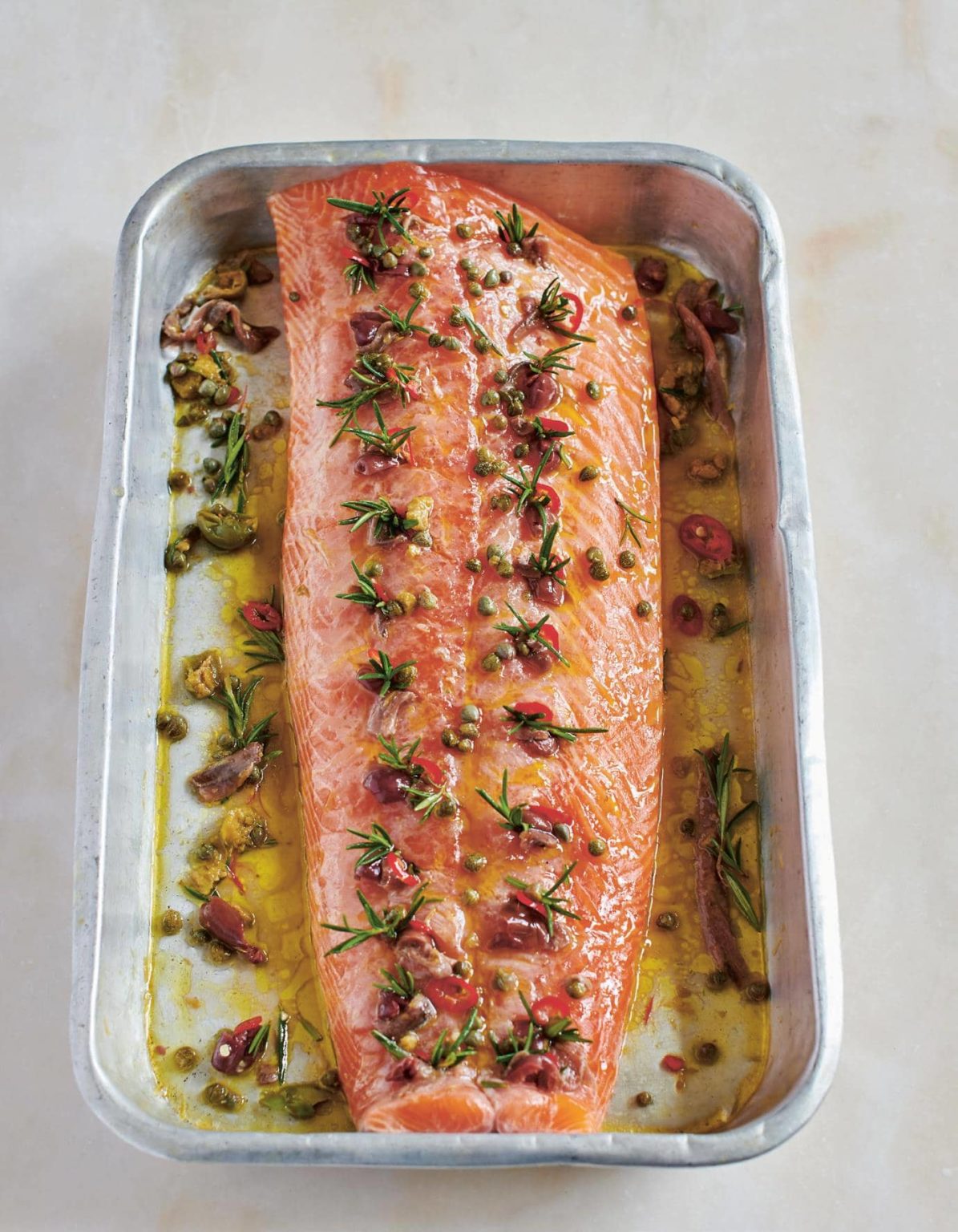 Jamie Oliver Stuffed Salmon Recipe | Together, Channel 4, 2021