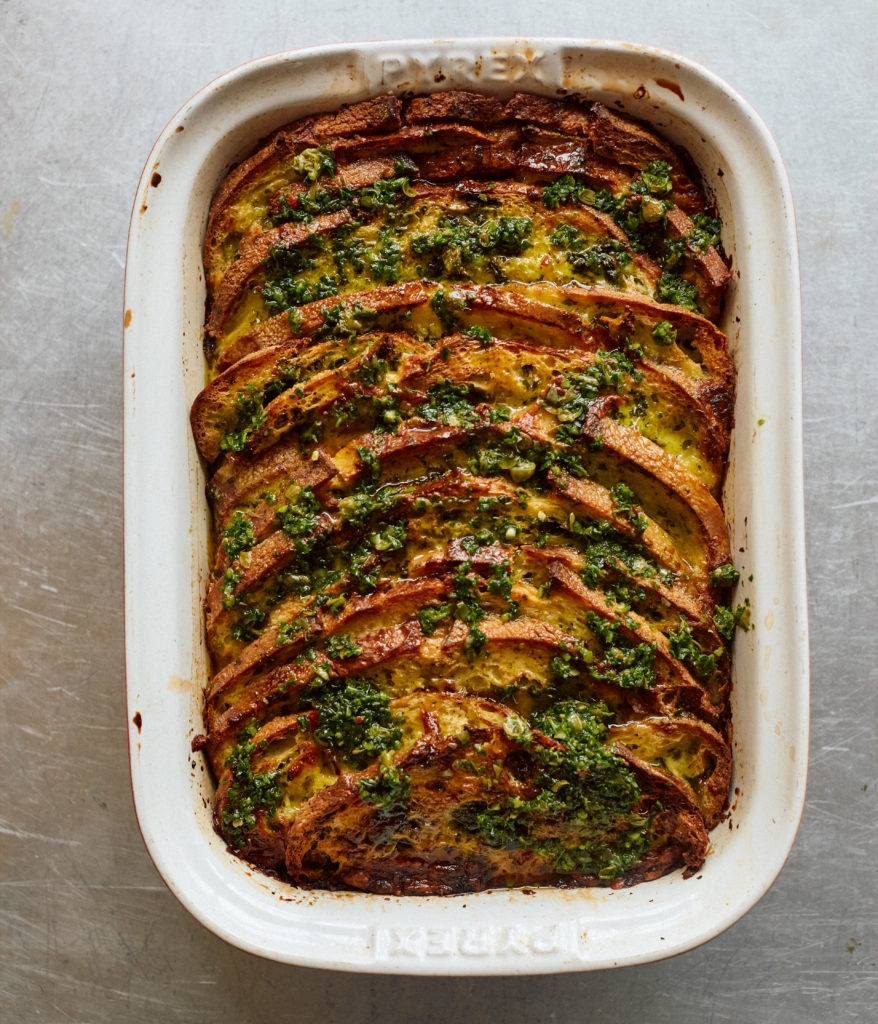 ottolenghi kale pesto strata