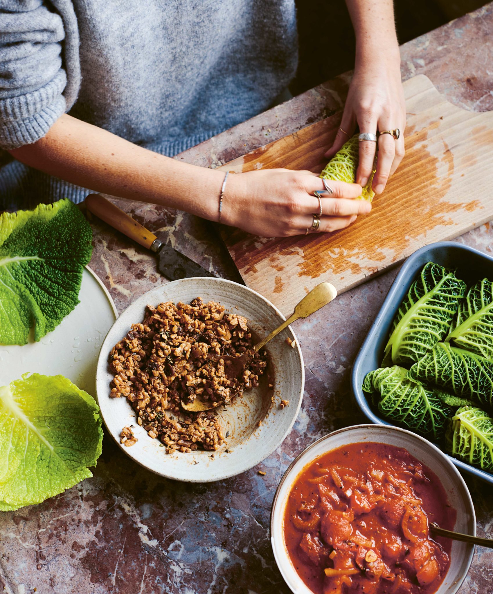Meera Sodha Savoy Cabbage Vegetarian Curry Recipe Fresh India