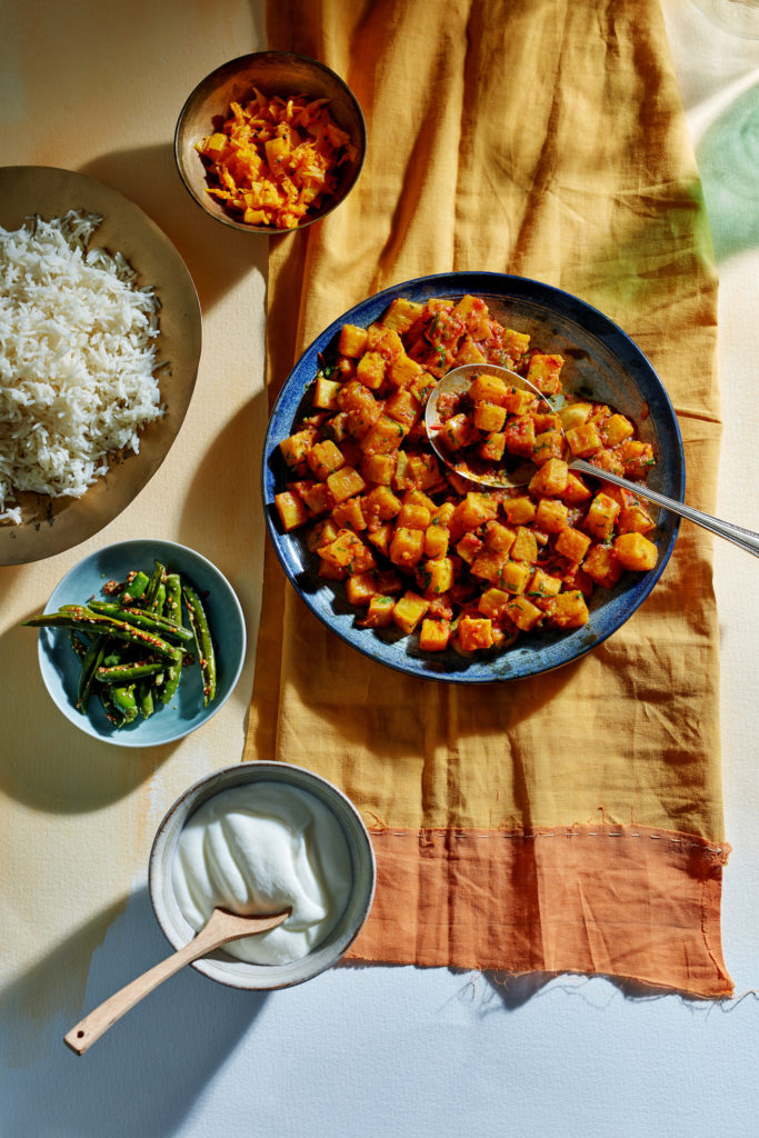 Tarul ko tarkari - Himalayan yam curry (1)