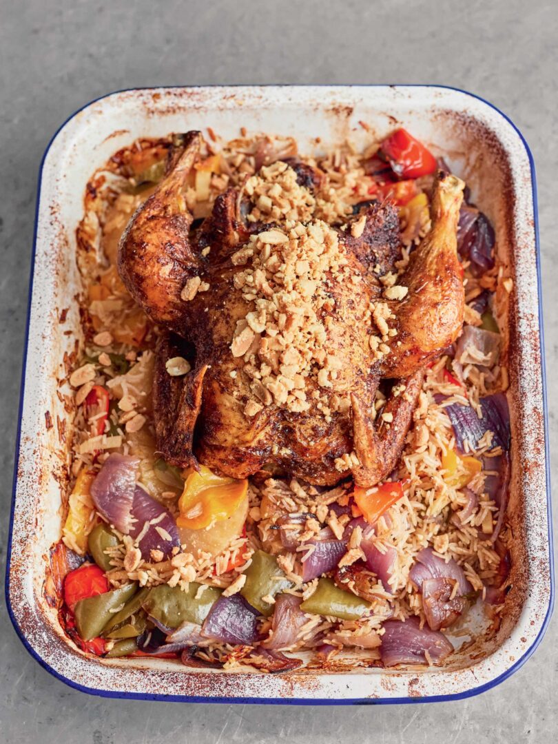Jamie Oliver Cajun Chicken Traybake Recipe | One Pan Wonders Channel 4
