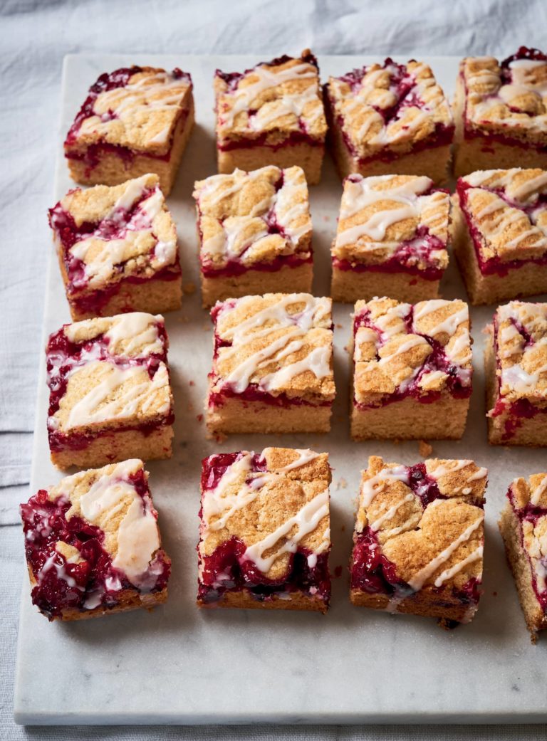 Nadiya Hussain Cranberry Bars
