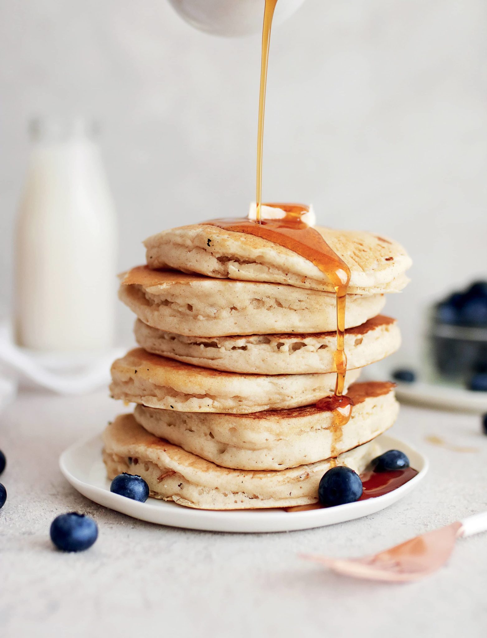 Vegan American Pancakes | Plant-Based Recipe