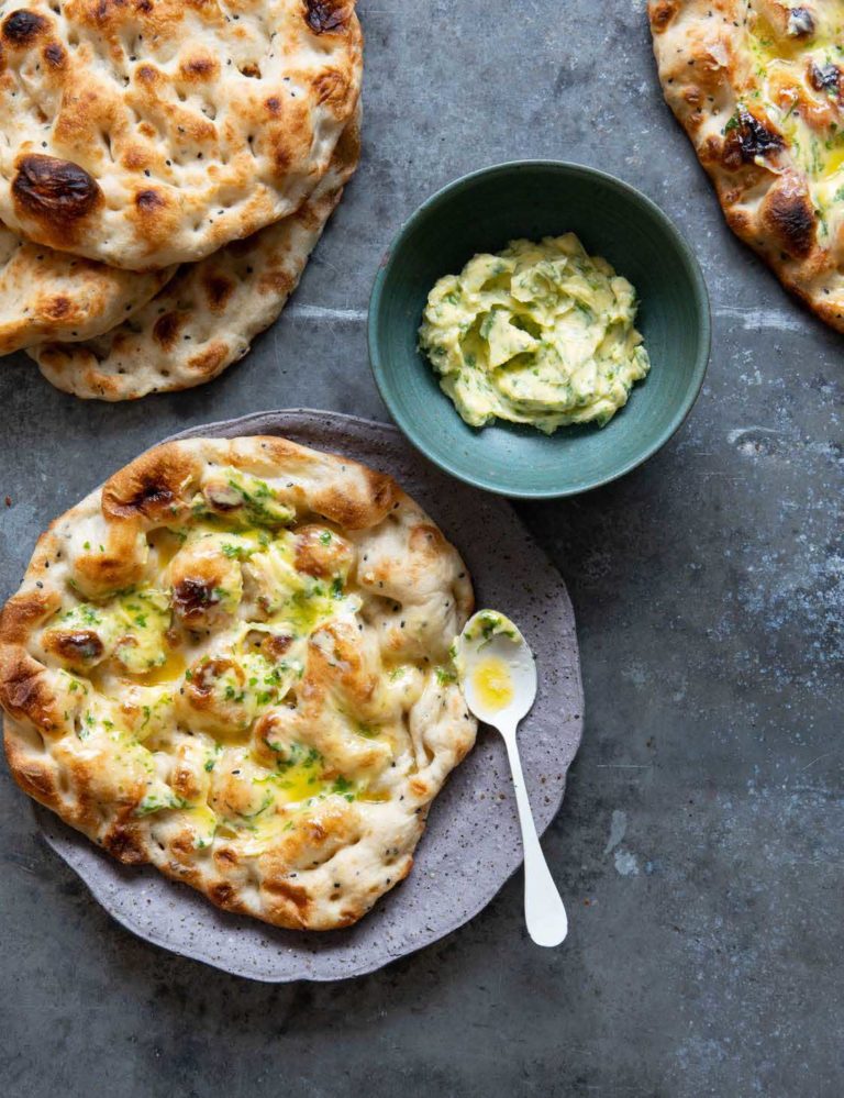 Garlic Naan Bread