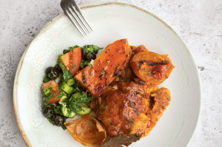 Chicken, Potato & Tomato Roast