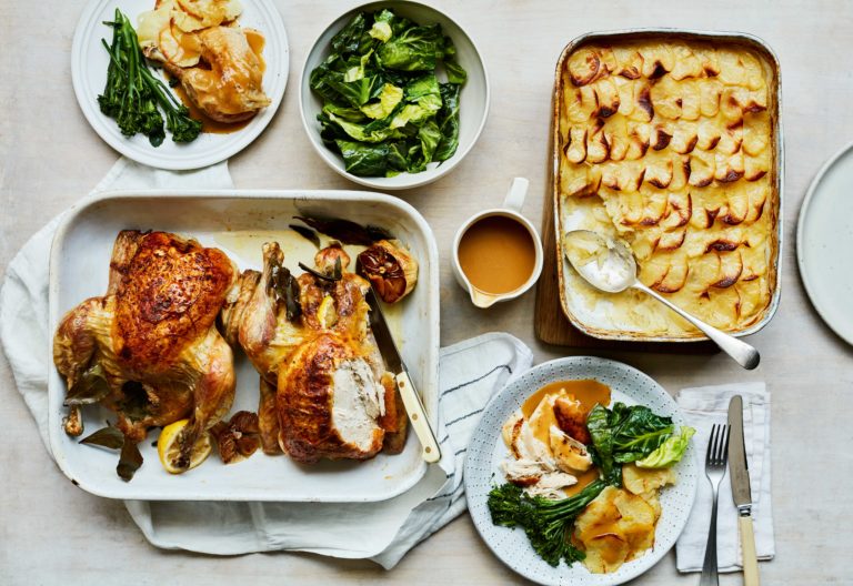 Mary Berry Roast Chicken and Potatoes Recipe BBC2 Cook & Share