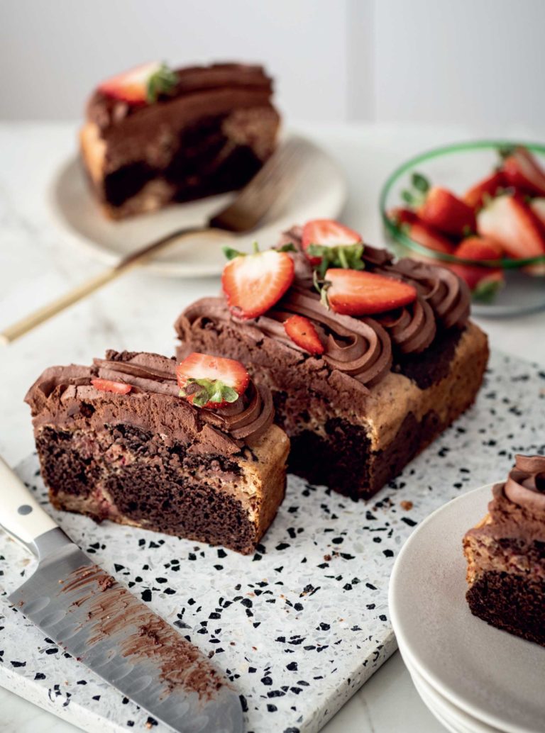 Ice cream loaf cake