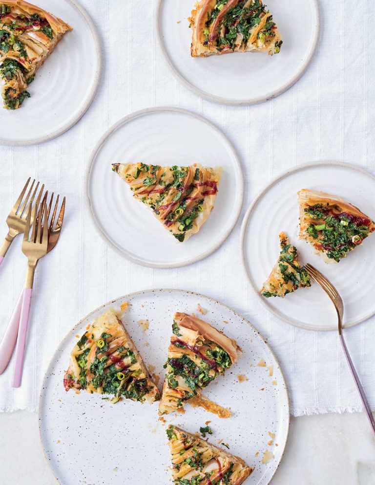 egg filo bake