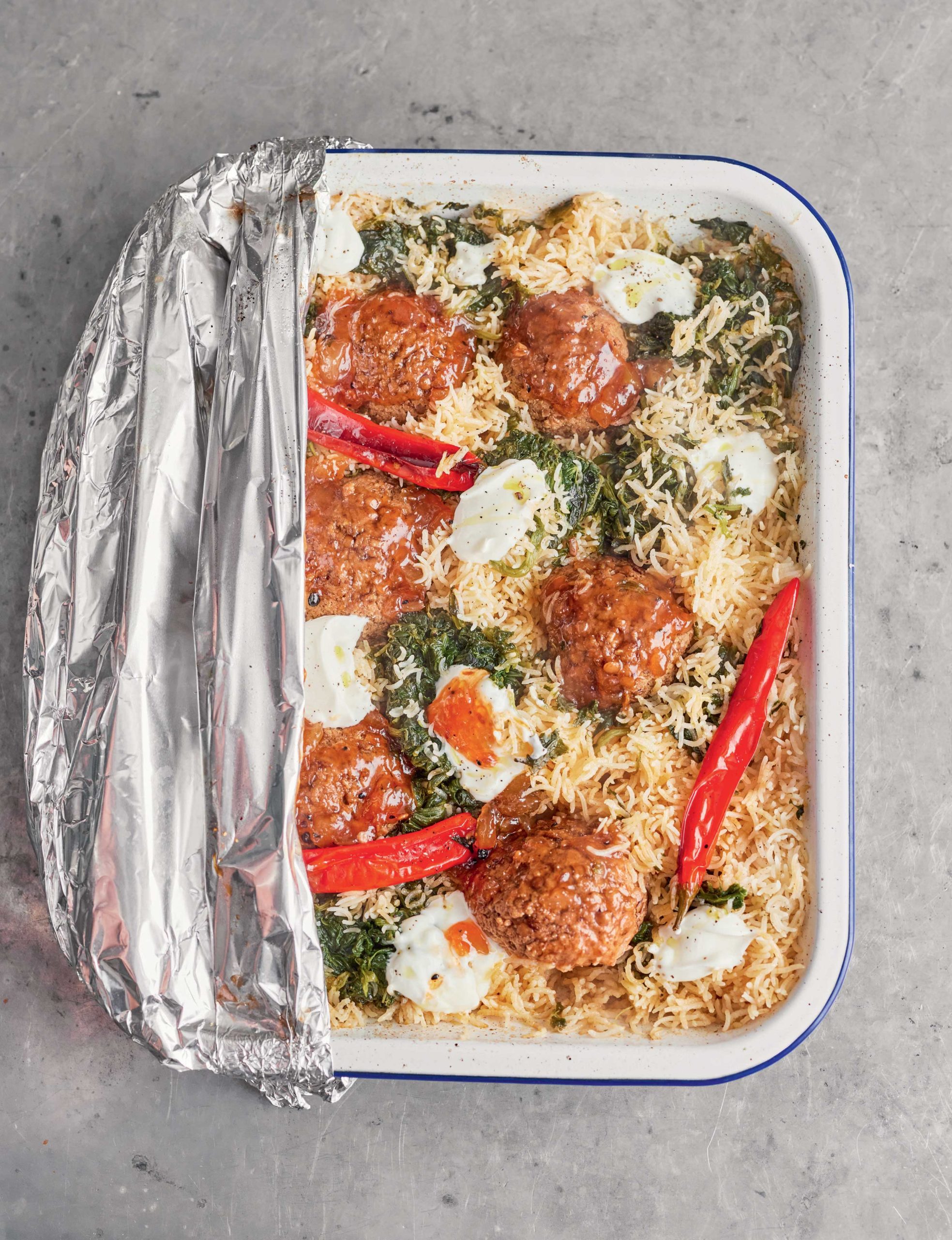 Gumbo | Jamie Oliver’s Giant Madras Spiced Meatballs