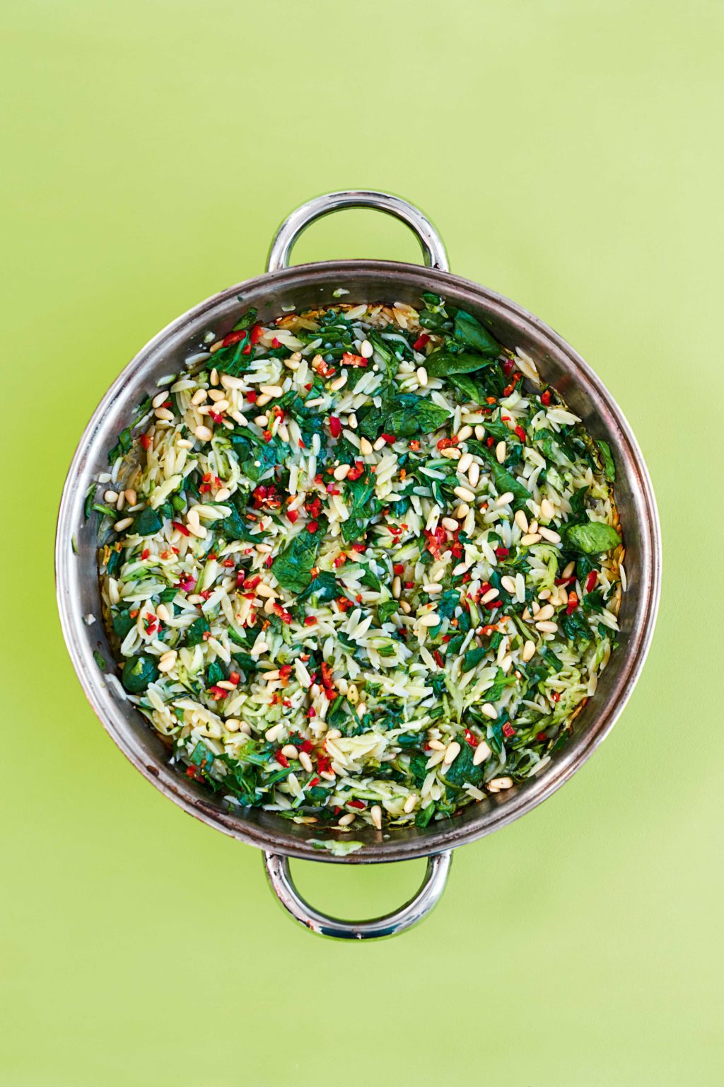 Rumini Iyer Vegan Orzo & Courgette Pasta Bake Lunch Recipe