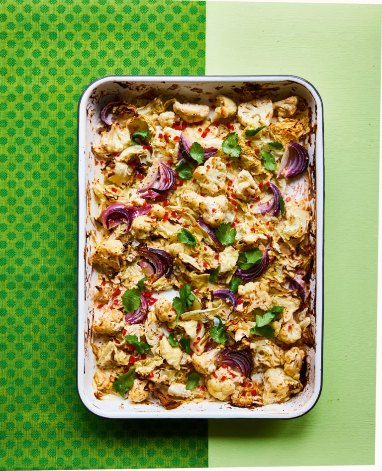 Rukmini Iyer’s Roasted Cauliflower With Mustard, Chilli & Lemon