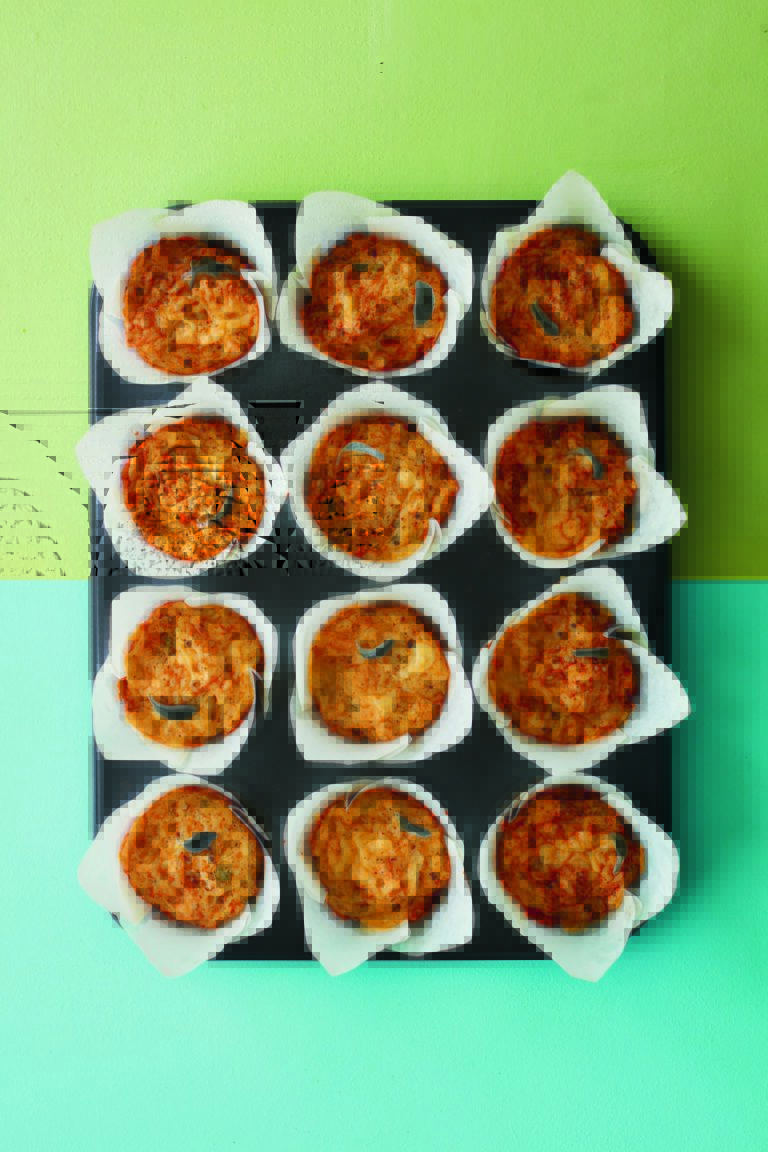 Rukmini Iyer’s Black Pepper, Cheddar & Sage Muffins