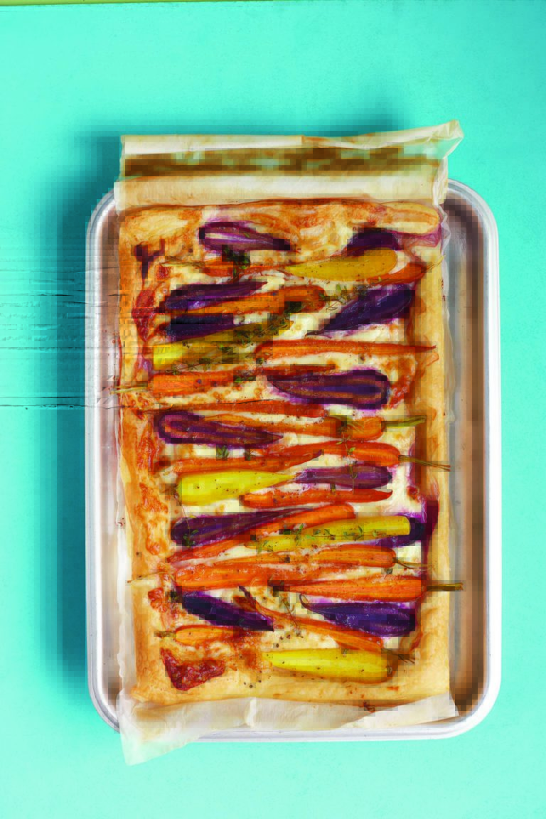 Carrot Tarte Tatin