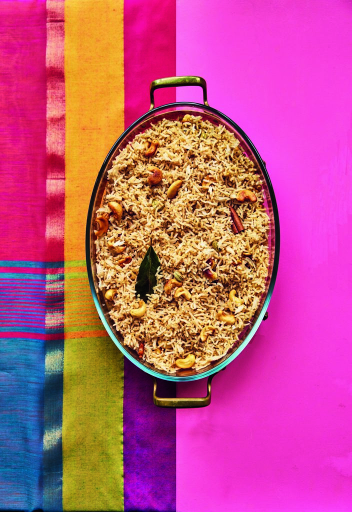 My Mother’s Cashew Nut Pulao Rice