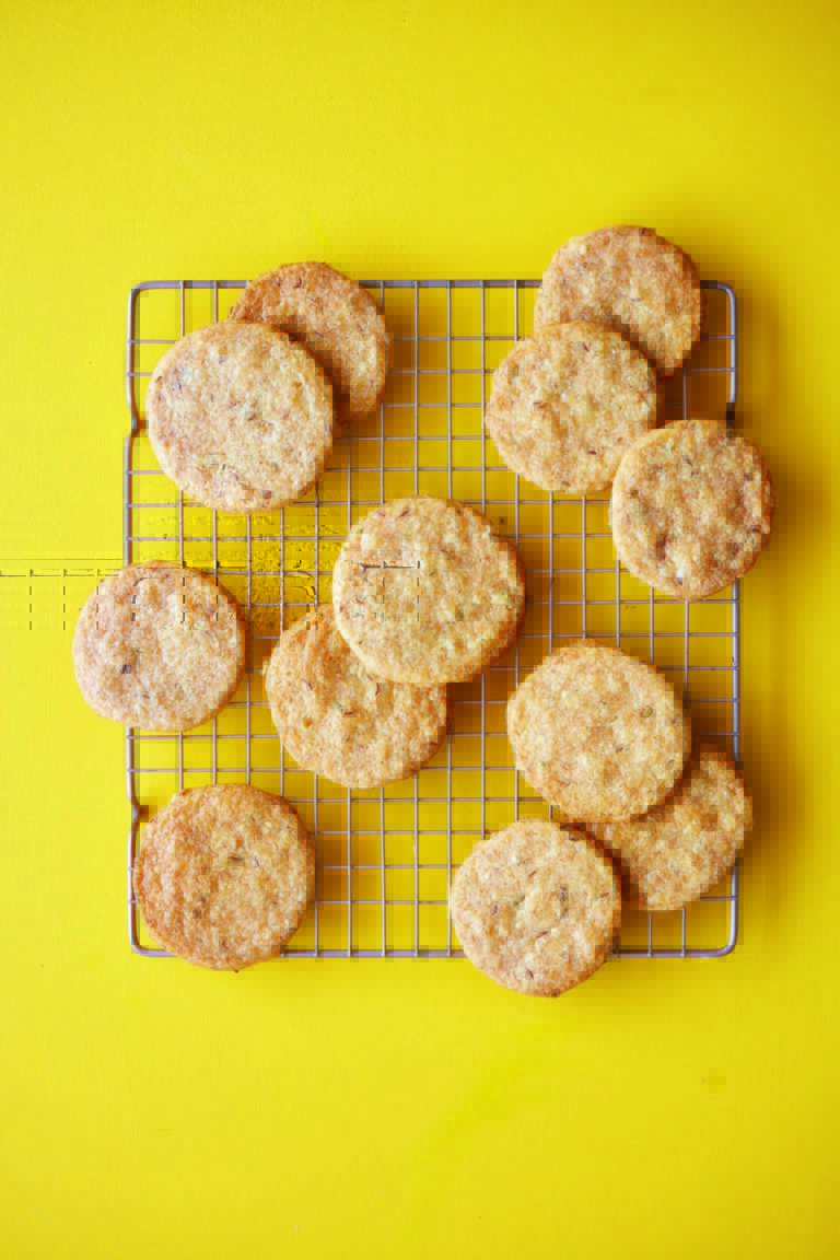 Rukmini Iyer’s Spelt, Cheddar & Caraway Biscuits