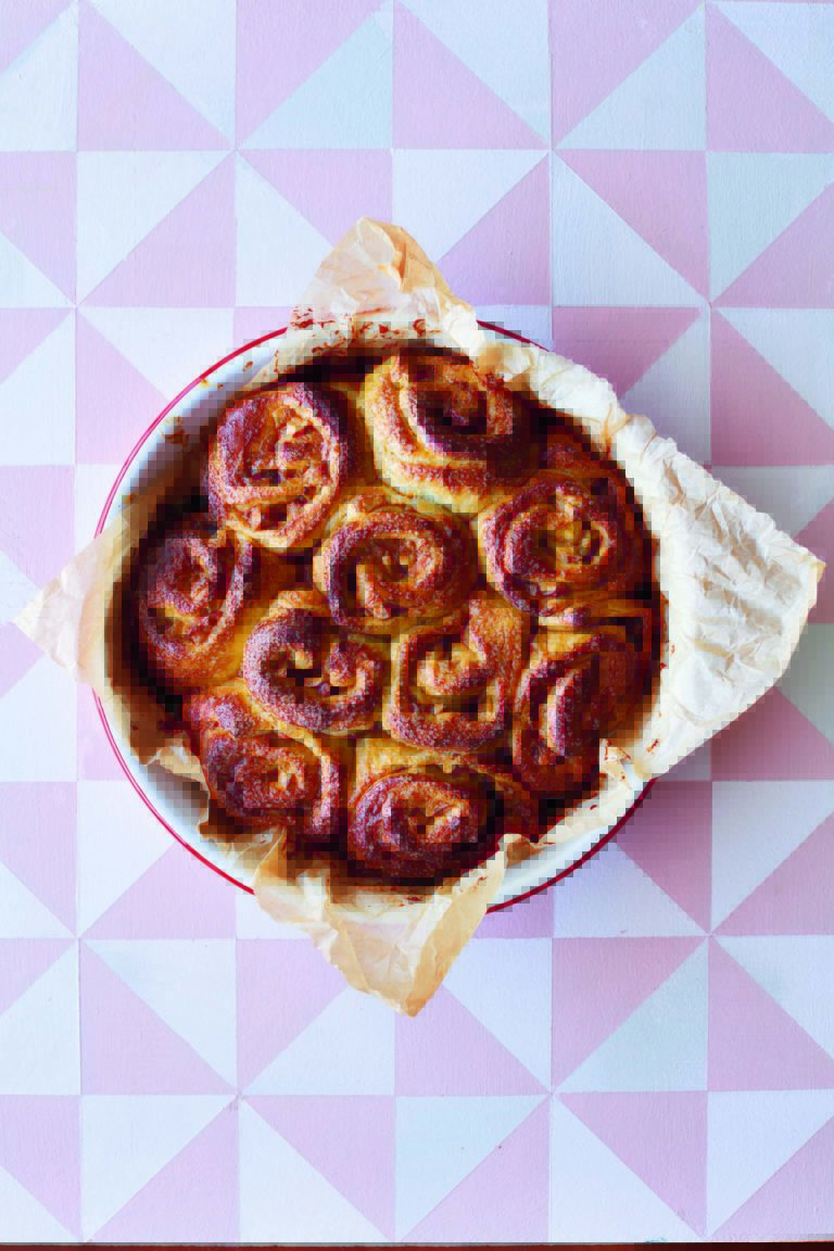 Rukmini Iyer’s Caramel Apple Chelsea Buns