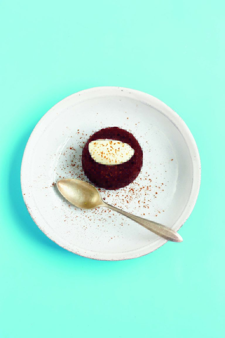 Steamed Chocolate Cardamom Puddings