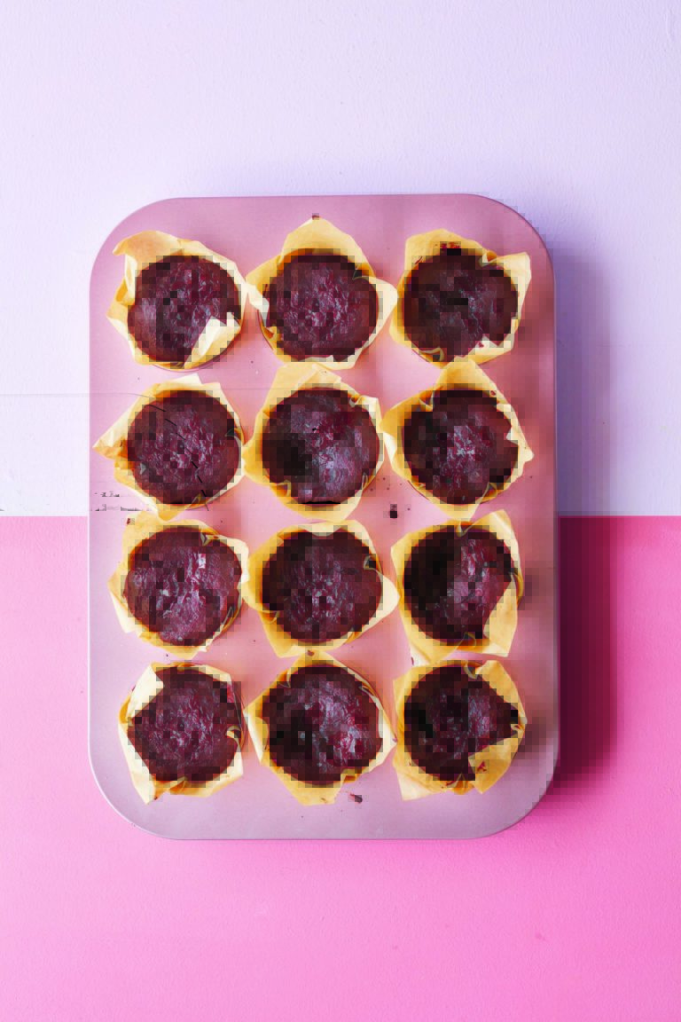 Rukmini Iyer’s Intense Chocolate Salted Caramel Muffins