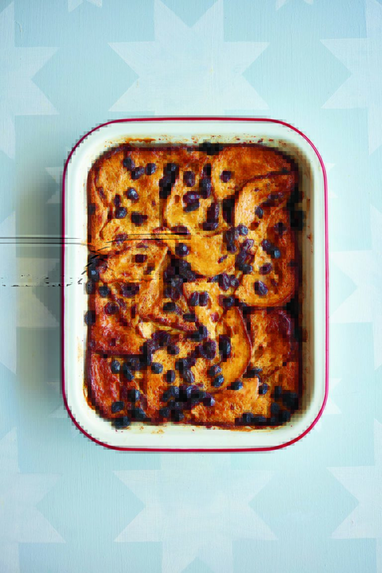 Rukmini Iyer’s Amaretto Panettone Bread & Butter Pudding