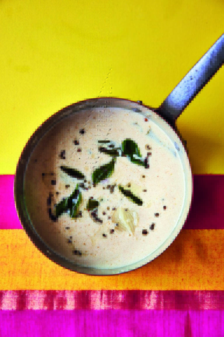 Rukmini Iyer’s Coconut, Tamarind & Curry Leaf Broth
