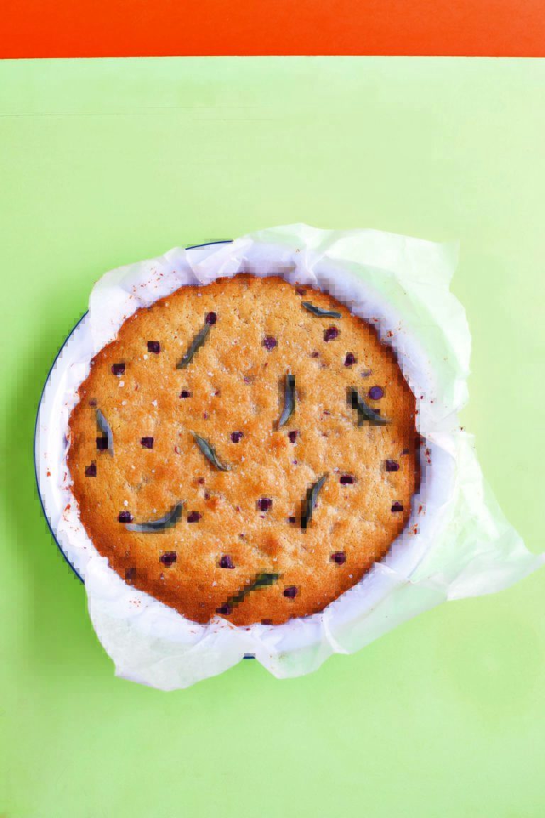 Chocolate, Sage and Sea Salt Giant Cookie