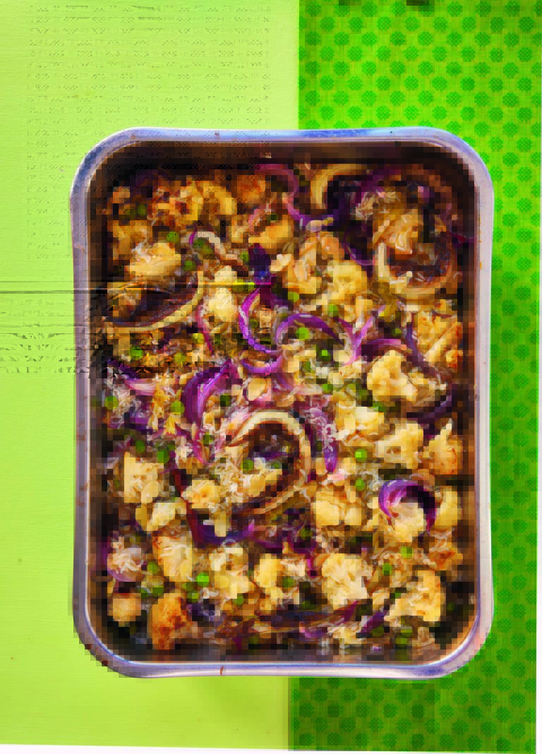 Rukmini Iyer’s Green Pea, Cauliflower & Onion Pilau