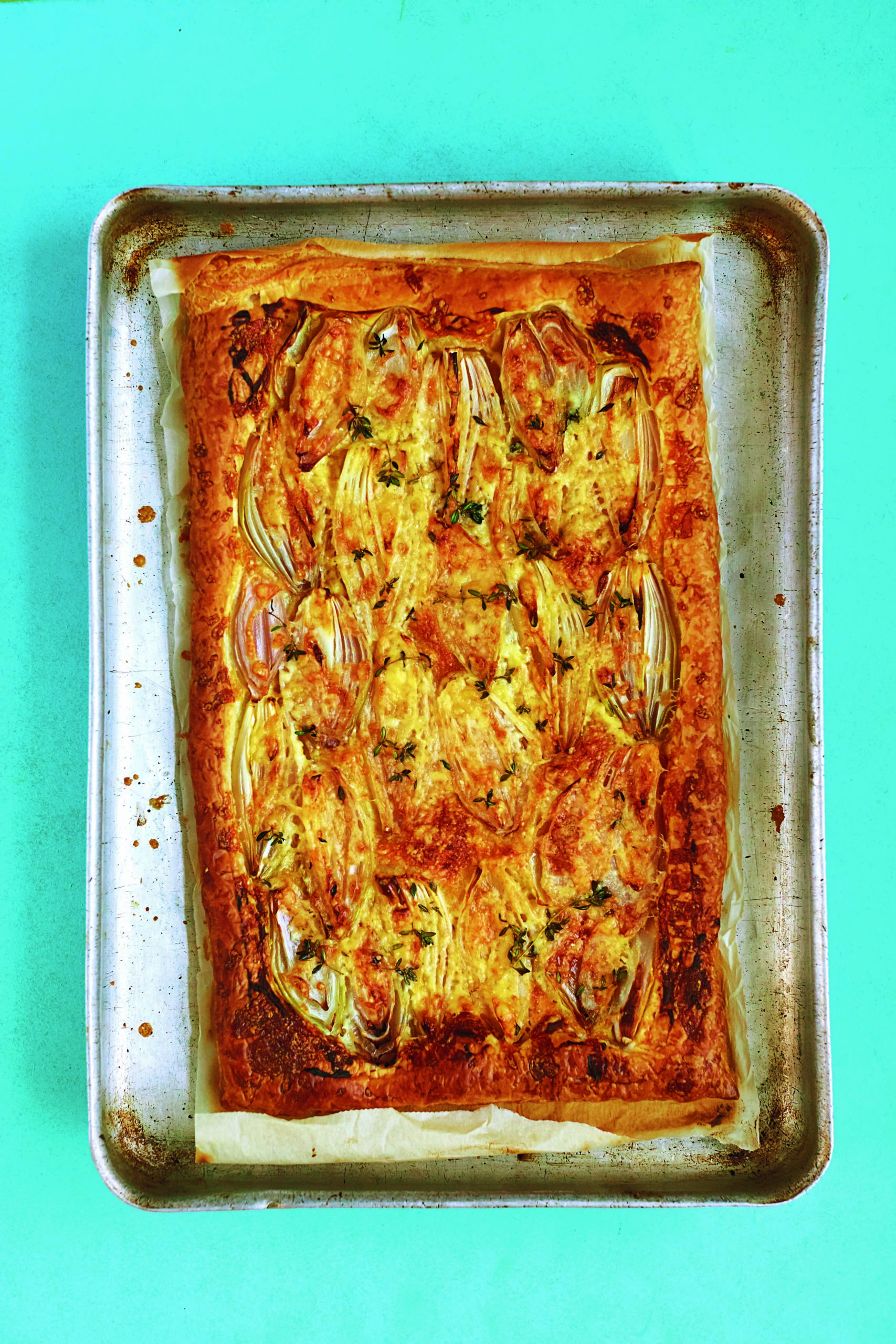 Quick Cheese and Onion Tart