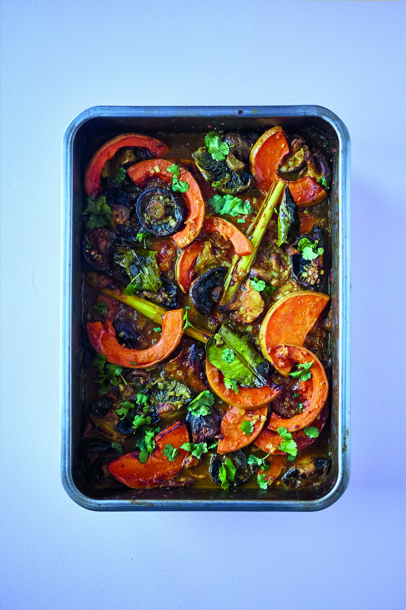 Peranakan-Style Mushroom and Squash Kapitan Curry